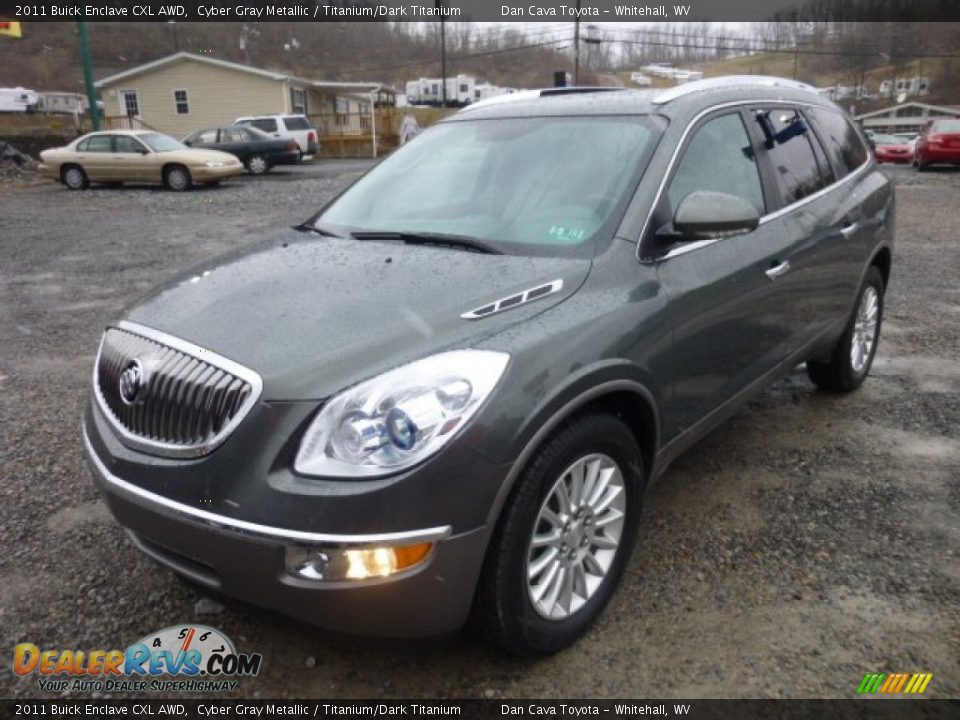 Front 3/4 View of 2011 Buick Enclave CXL AWD Photo #3