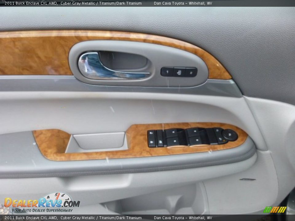 2011 Buick Enclave CXL AWD Cyber Gray Metallic / Titanium/Dark Titanium Photo #11