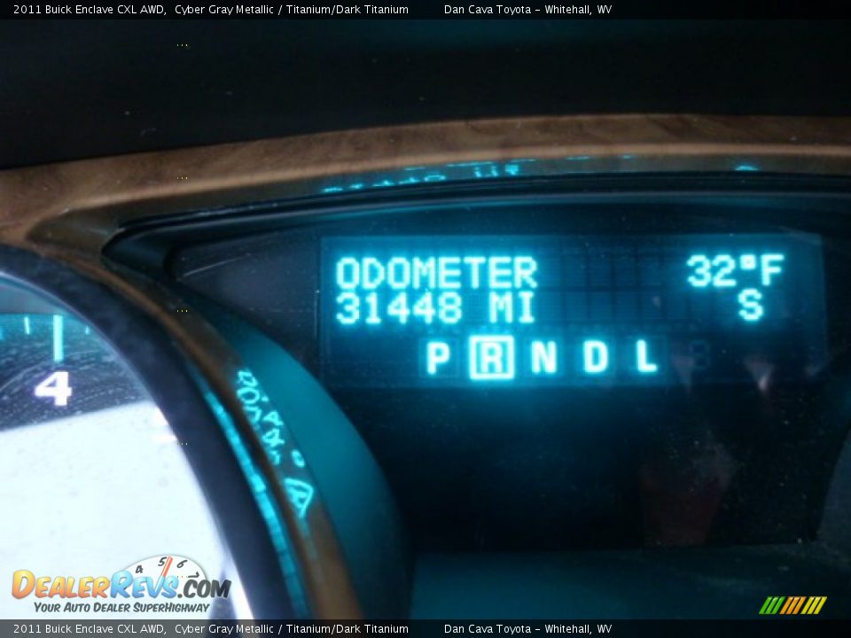2011 Buick Enclave CXL AWD Cyber Gray Metallic / Titanium/Dark Titanium Photo #15