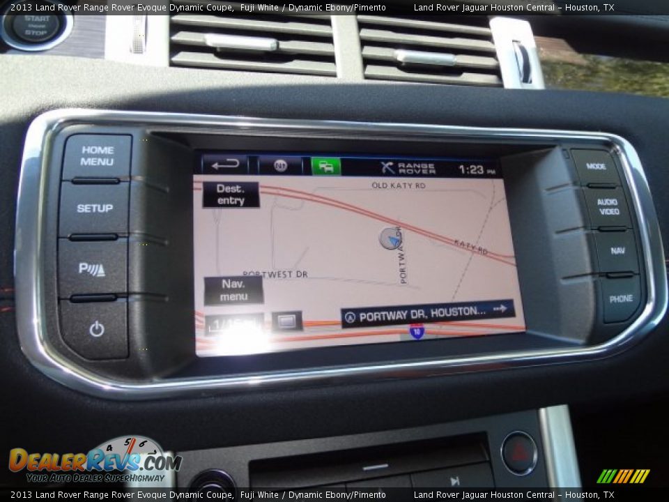 Navigation of 2013 Land Rover Range Rover Evoque Dynamic Coupe Photo #15