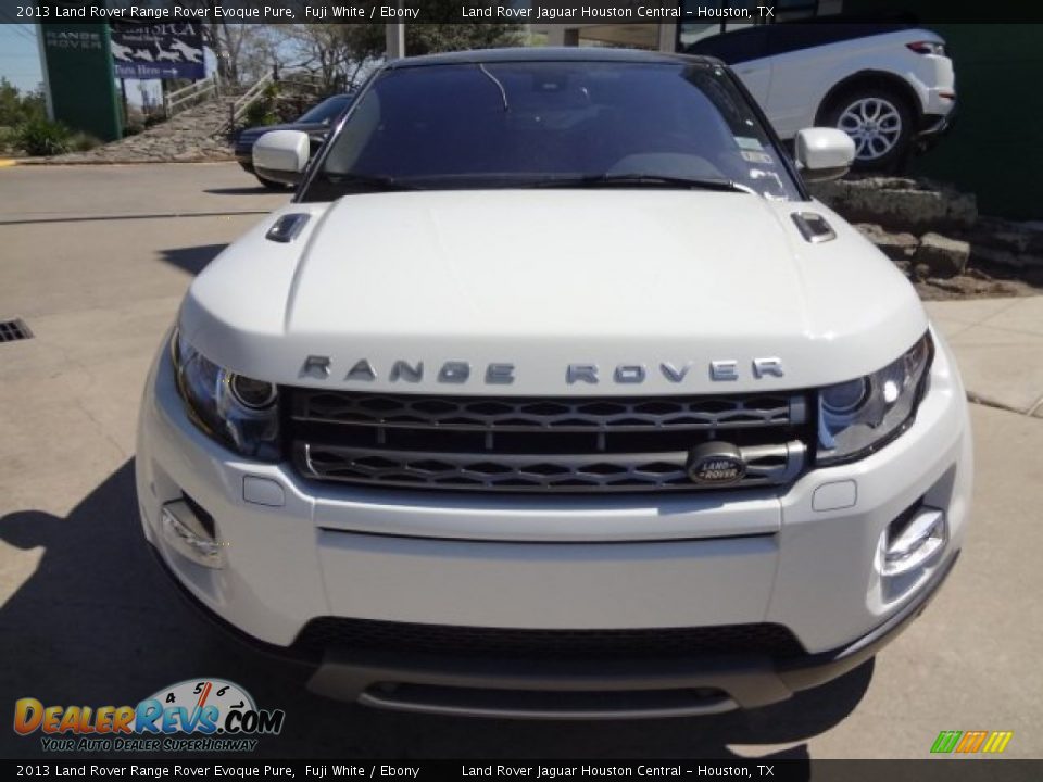2013 Land Rover Range Rover Evoque Pure Fuji White / Ebony Photo #6
