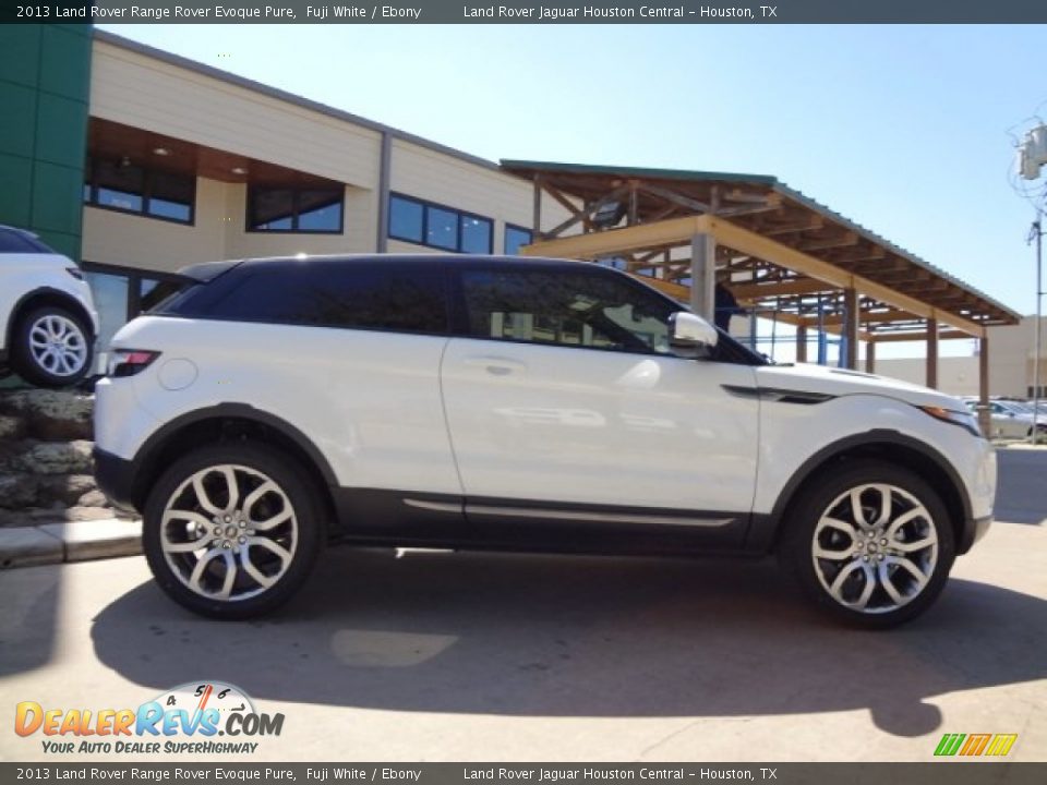 2013 Land Rover Range Rover Evoque Pure Fuji White / Ebony Photo #11