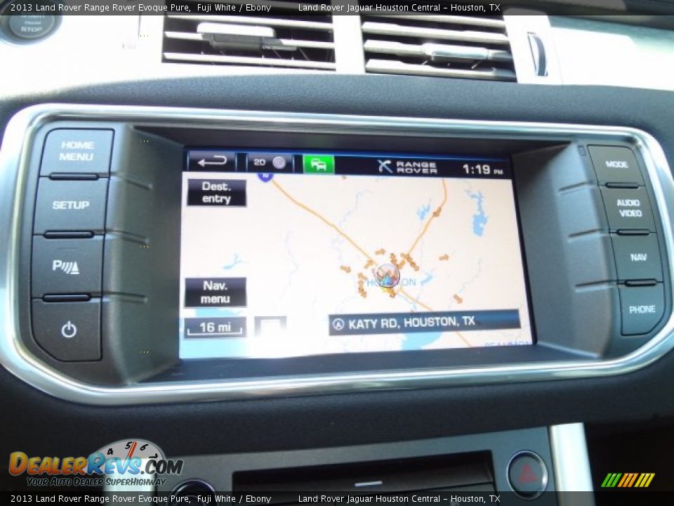 2013 Land Rover Range Rover Evoque Pure Fuji White / Ebony Photo #18