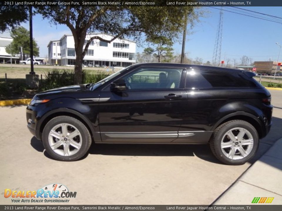 Santorini Black Metallic 2013 Land Rover Range Rover Evoque Pure Photo #7