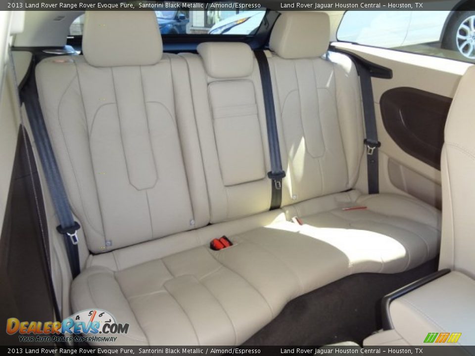 Rear Seat of 2013 Land Rover Range Rover Evoque Pure Photo #12