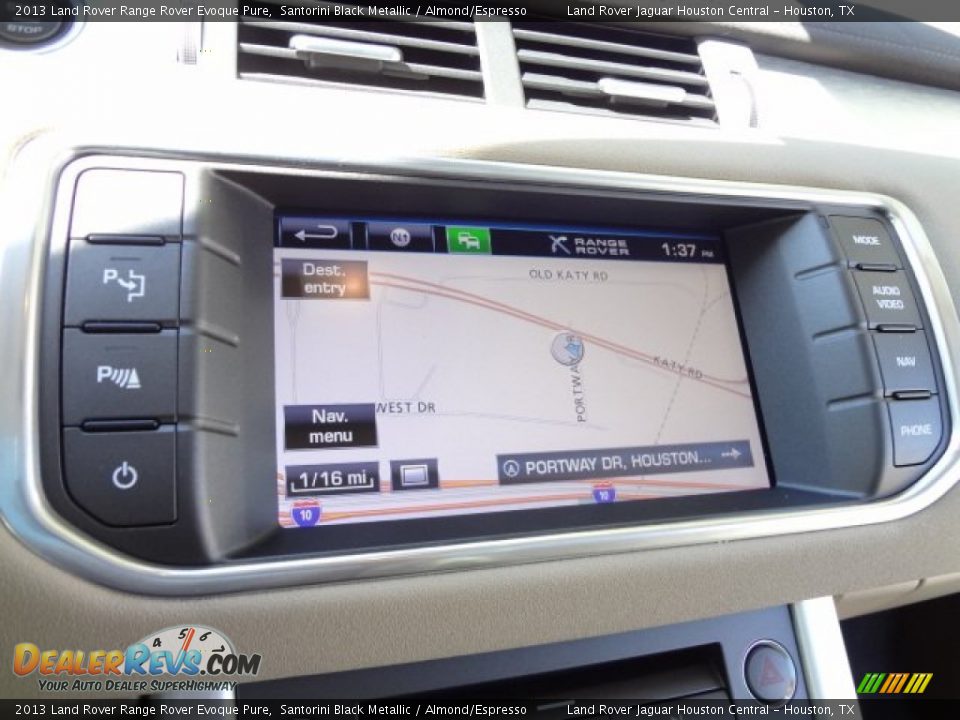 Navigation of 2013 Land Rover Range Rover Evoque Pure Photo #16