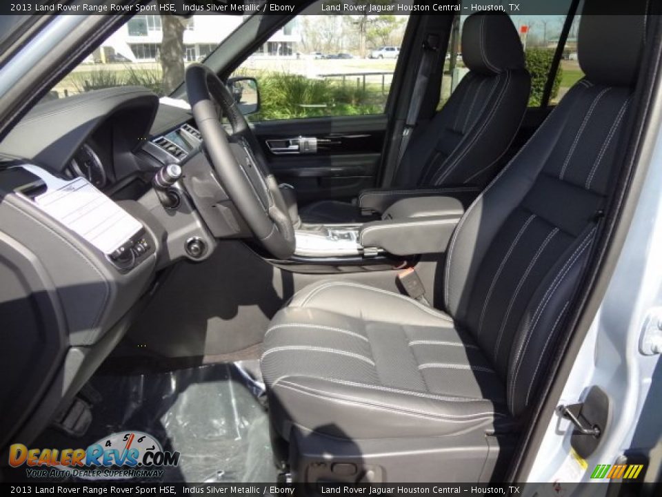 2013 Land Rover Range Rover Sport HSE Indus Silver Metallic / Ebony Photo #2
