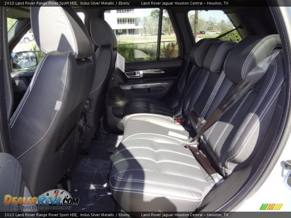 2013 Land Rover Range Rover Sport HSE Indus Silver Metallic / Ebony Photo #4