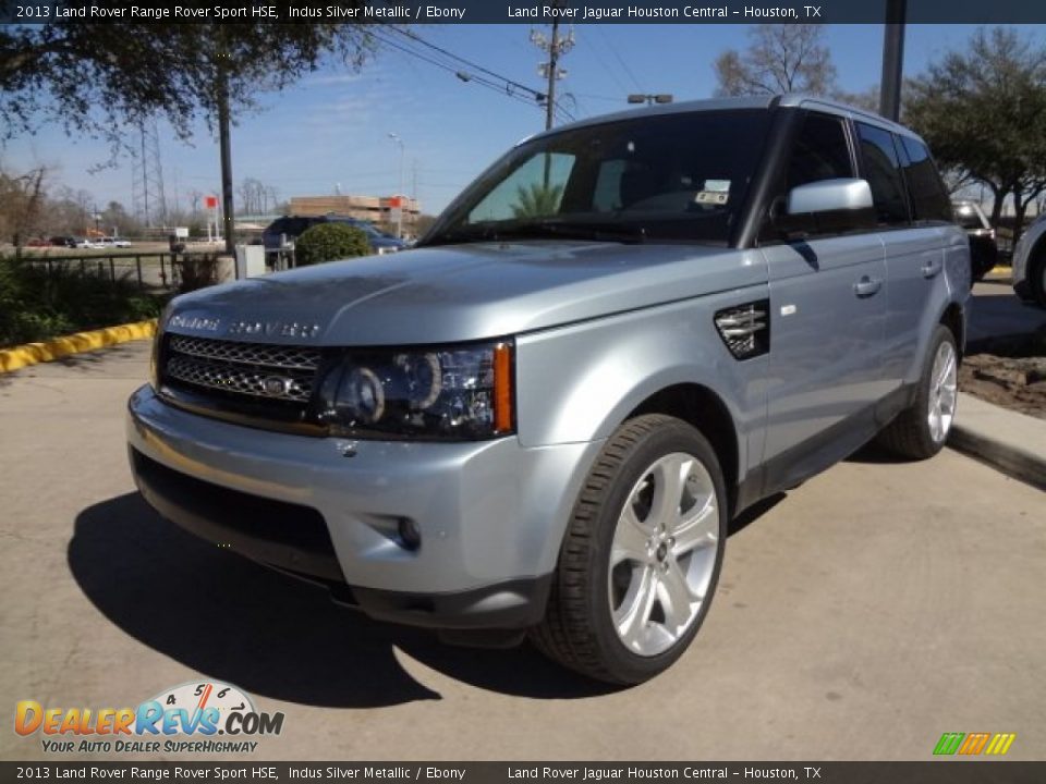2013 Land Rover Range Rover Sport HSE Indus Silver Metallic / Ebony Photo #5