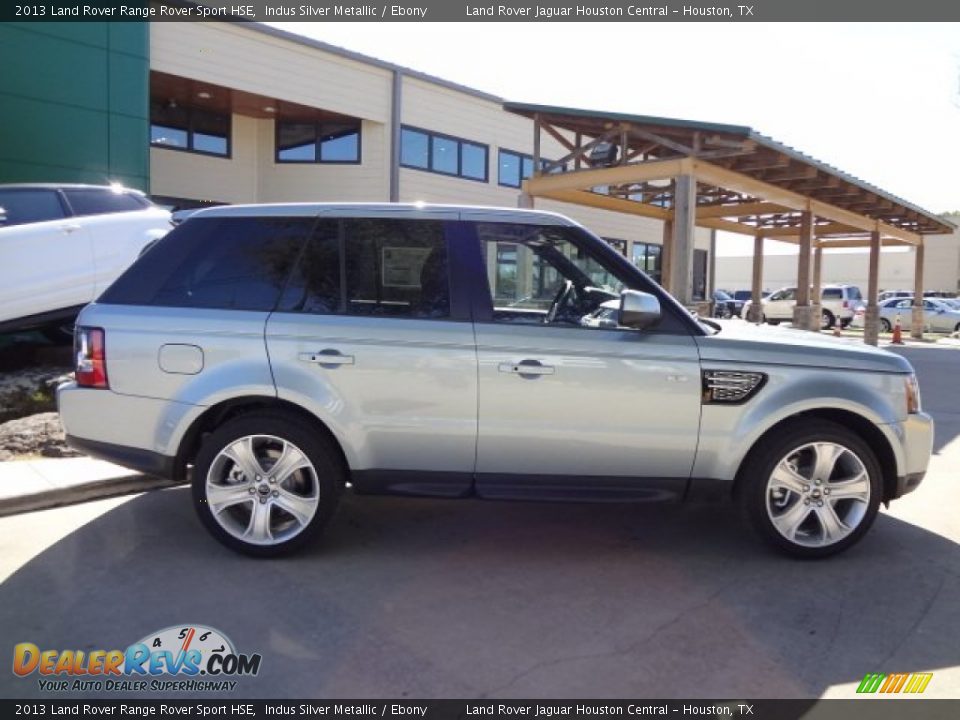 2013 Land Rover Range Rover Sport HSE Indus Silver Metallic / Ebony Photo #11