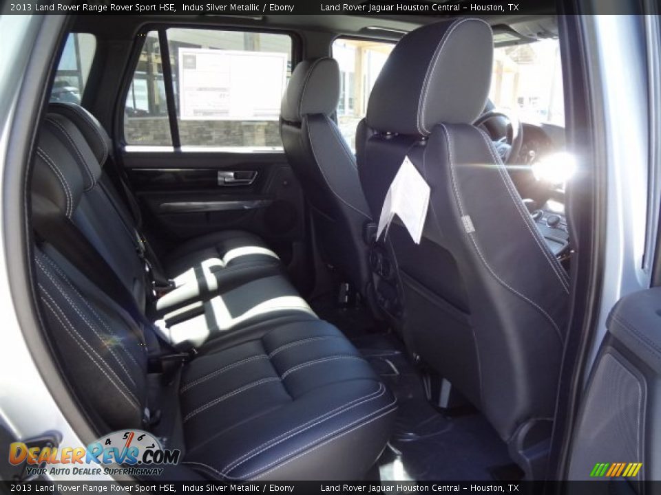 2013 Land Rover Range Rover Sport HSE Indus Silver Metallic / Ebony Photo #13