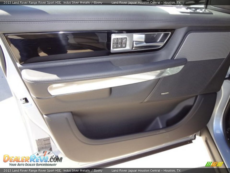 2013 Land Rover Range Rover Sport HSE Indus Silver Metallic / Ebony Photo #17