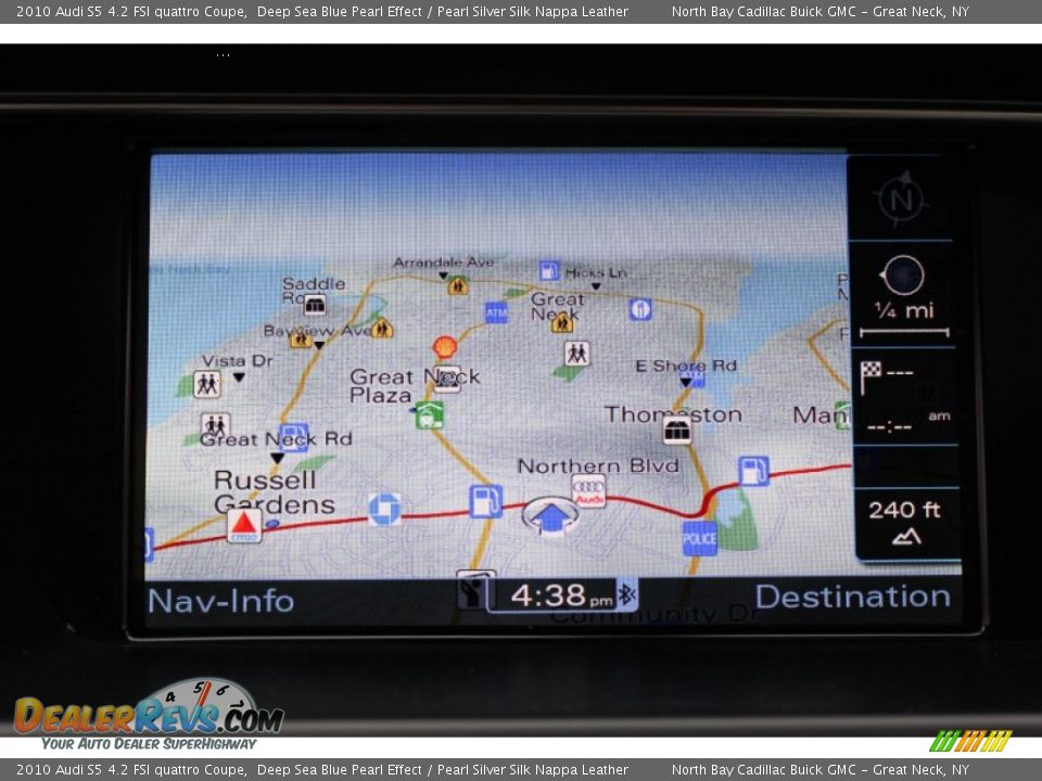 Navigation of 2010 Audi S5 4.2 FSI quattro Coupe Photo #18