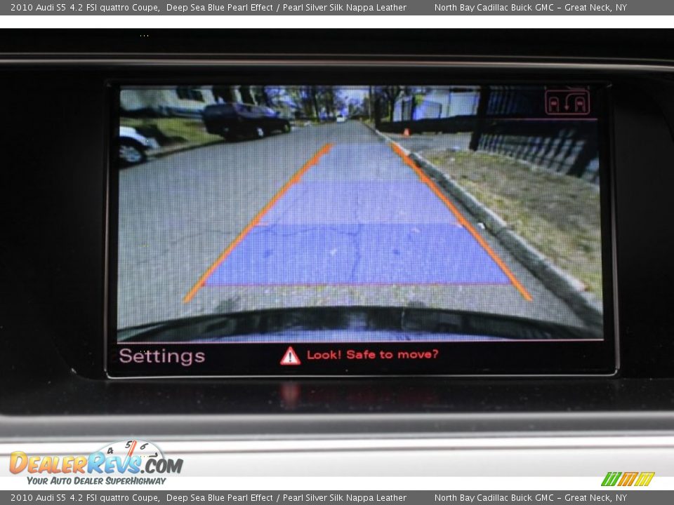 2010 Audi S5 4.2 FSI quattro Coupe Deep Sea Blue Pearl Effect / Pearl Silver Silk Nappa Leather Photo #19