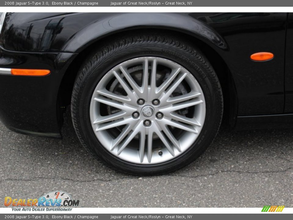 2008 Jaguar S-Type 3.0 Wheel Photo #8