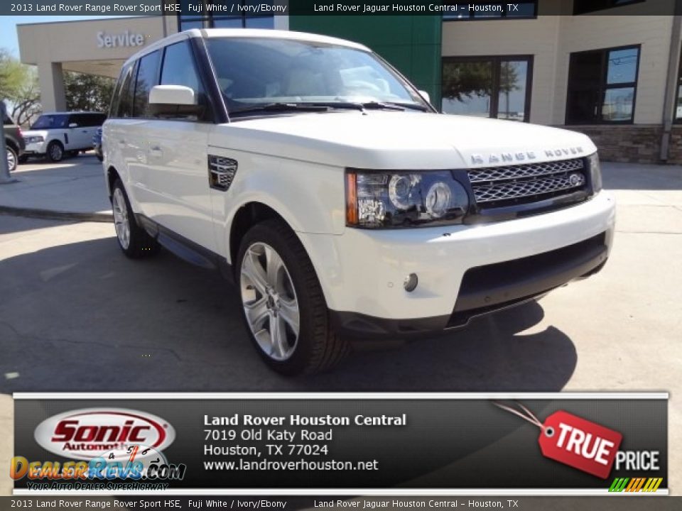 2013 Land Rover Range Rover Sport HSE Fuji White / Ivory/Ebony Photo #1