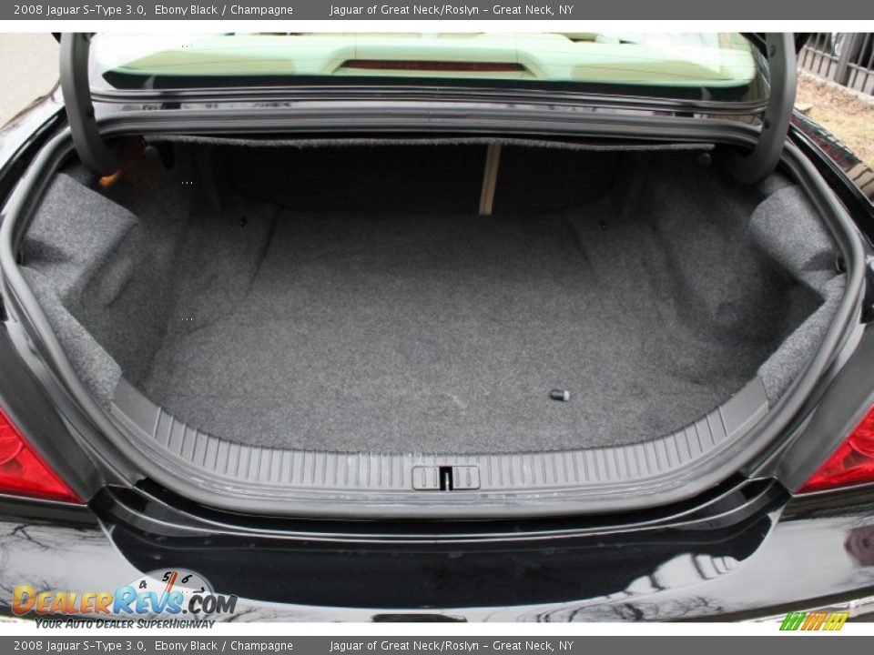 2008 Jaguar S-Type 3.0 Trunk Photo #15