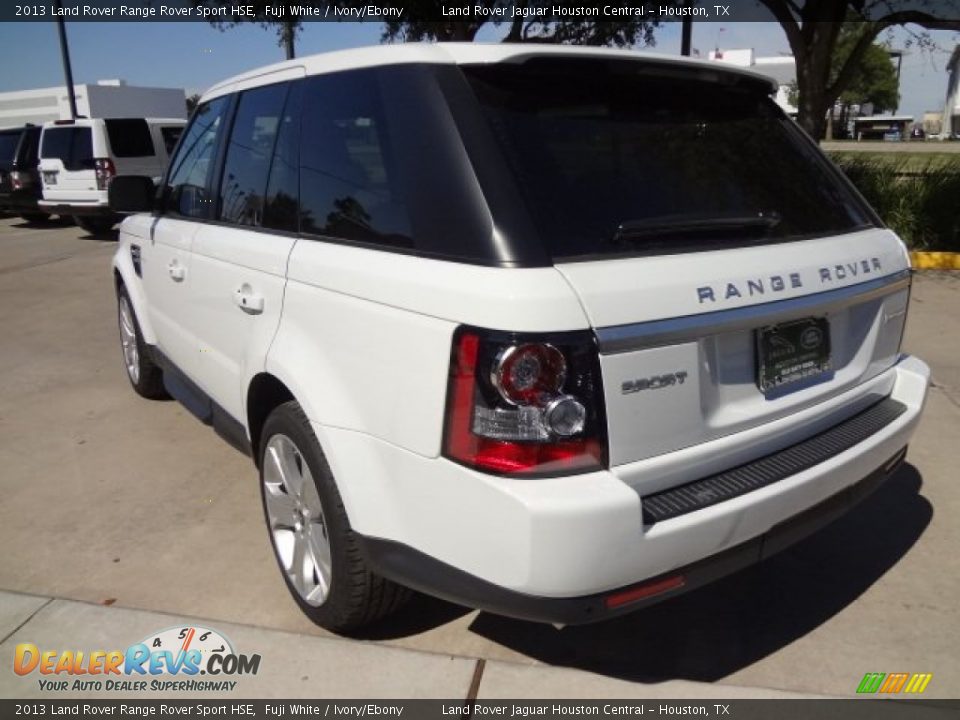 2013 Land Rover Range Rover Sport HSE Fuji White / Ivory/Ebony Photo #8