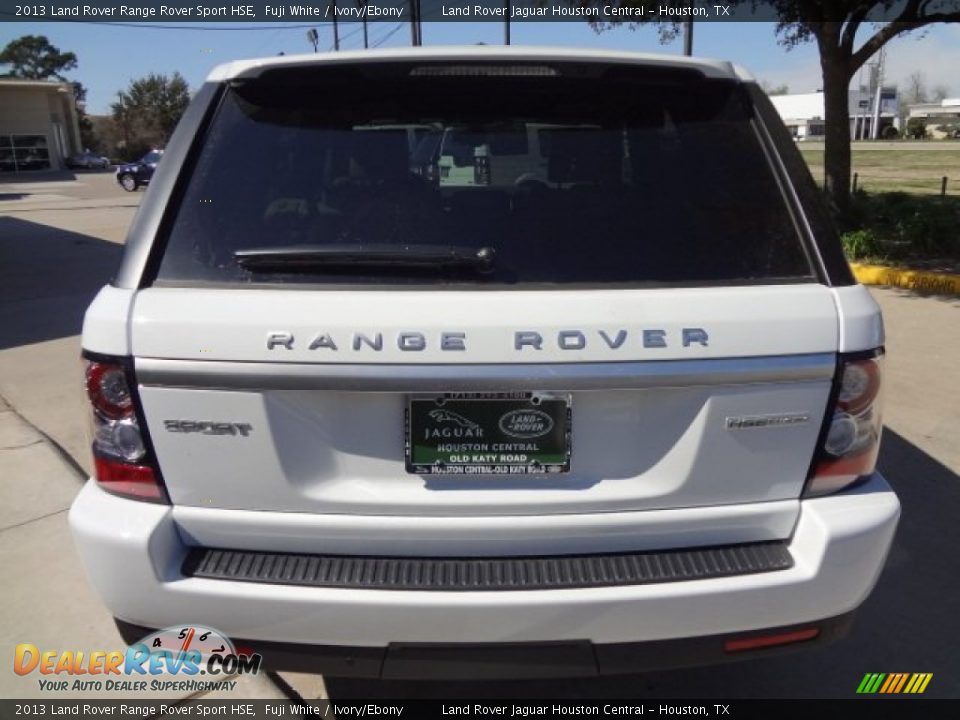 2013 Land Rover Range Rover Sport HSE Fuji White / Ivory/Ebony Photo #9