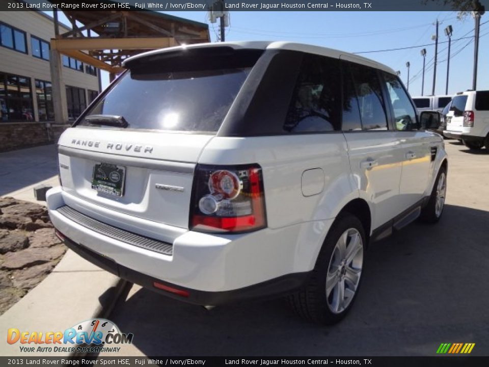 2013 Land Rover Range Rover Sport HSE Fuji White / Ivory/Ebony Photo #10