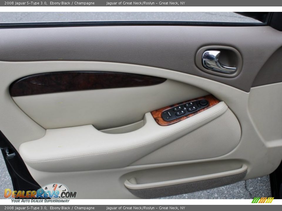 Door Panel of 2008 Jaguar S-Type 3.0 Photo #19