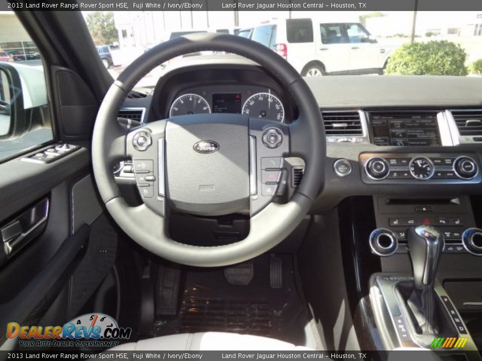 2013 Land Rover Range Rover Sport HSE Fuji White / Ivory/Ebony Photo #13