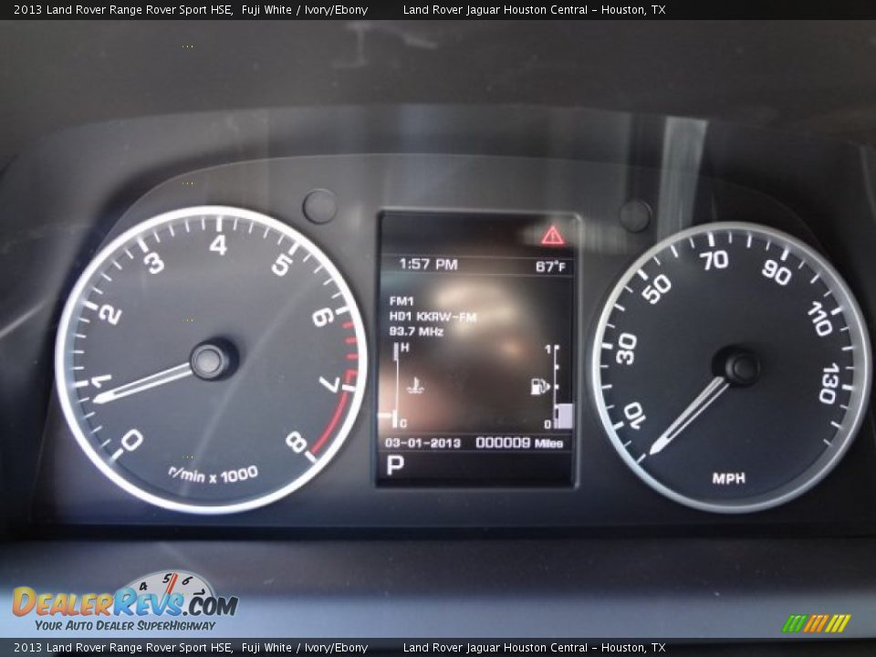 2013 Land Rover Range Rover Sport HSE Fuji White / Ivory/Ebony Photo #14
