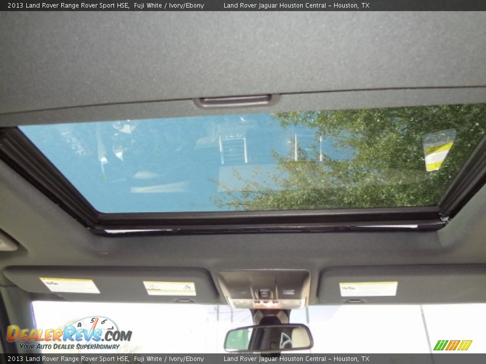 2013 Land Rover Range Rover Sport HSE Fuji White / Ivory/Ebony Photo #15