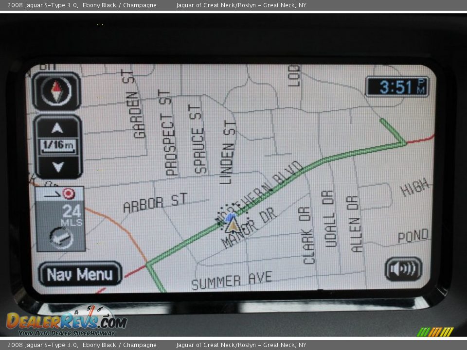 Navigation of 2008 Jaguar S-Type 3.0 Photo #23