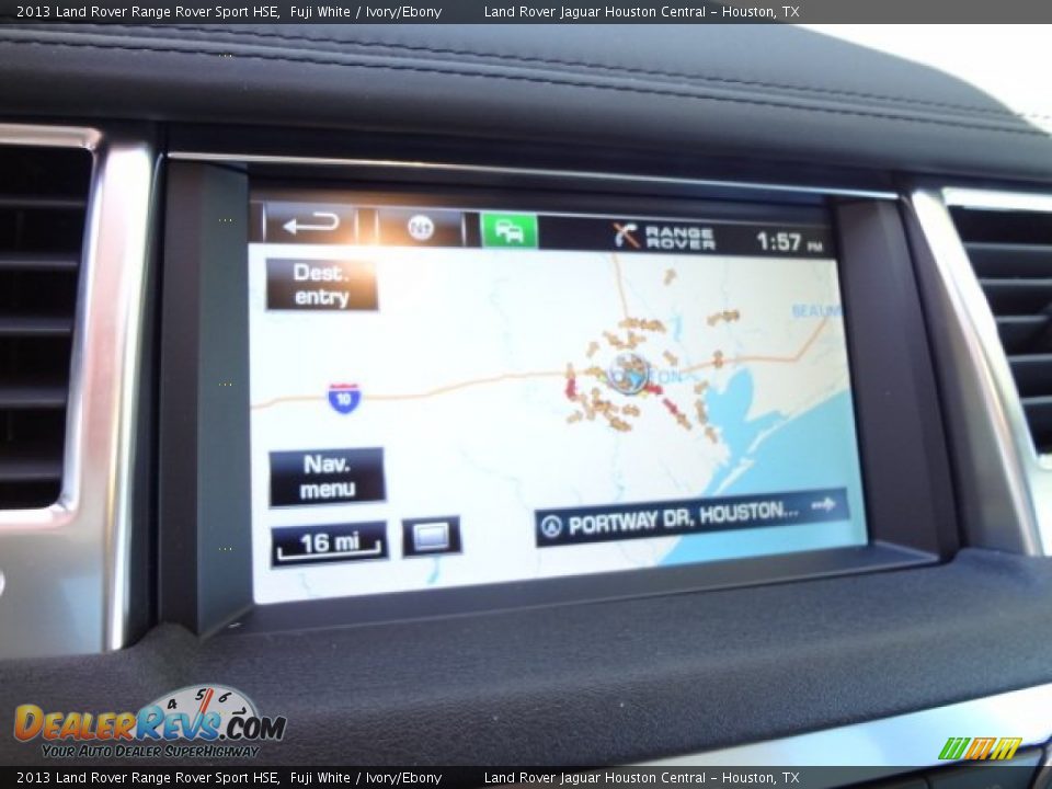 2013 Land Rover Range Rover Sport HSE Fuji White / Ivory/Ebony Photo #17
