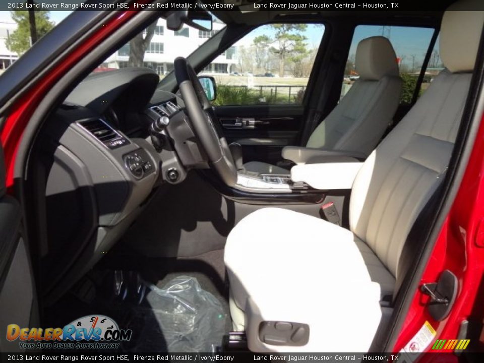 2013 Land Rover Range Rover Sport HSE Firenze Red Metallic / Ivory/Ebony Photo #2