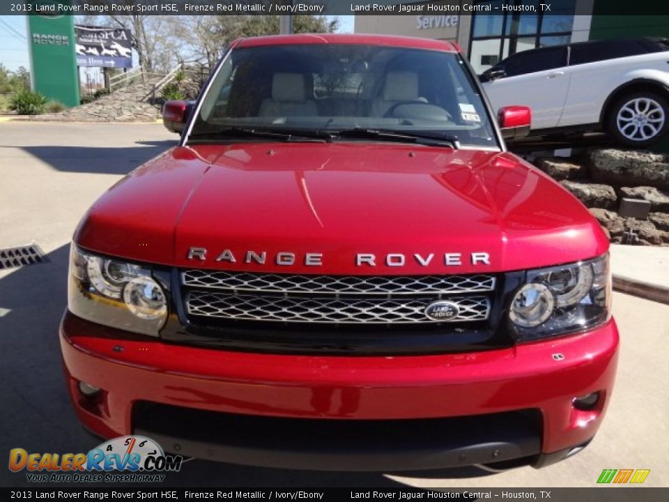 2013 Land Rover Range Rover Sport HSE Firenze Red Metallic / Ivory/Ebony Photo #6
