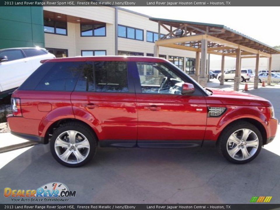 2013 Land Rover Range Rover Sport HSE Firenze Red Metallic / Ivory/Ebony Photo #11