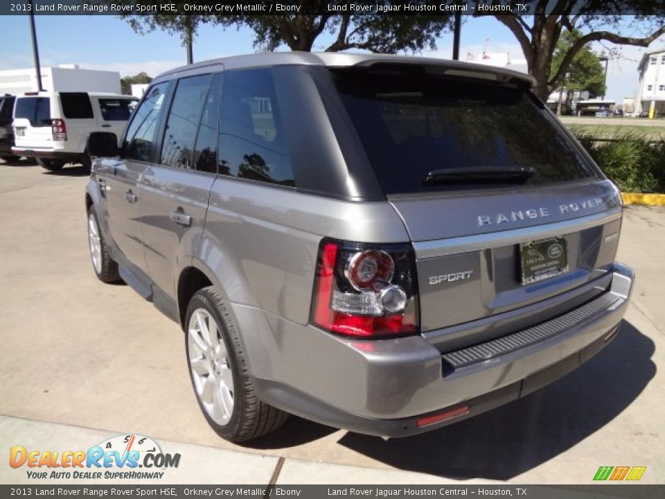 2013 Land Rover Range Rover Sport HSE Orkney Grey Metallic / Ebony Photo #8