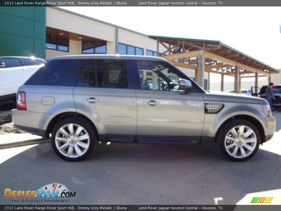 2013 Land Rover Range Rover Sport HSE Orkney Grey Metallic / Ebony Photo #11