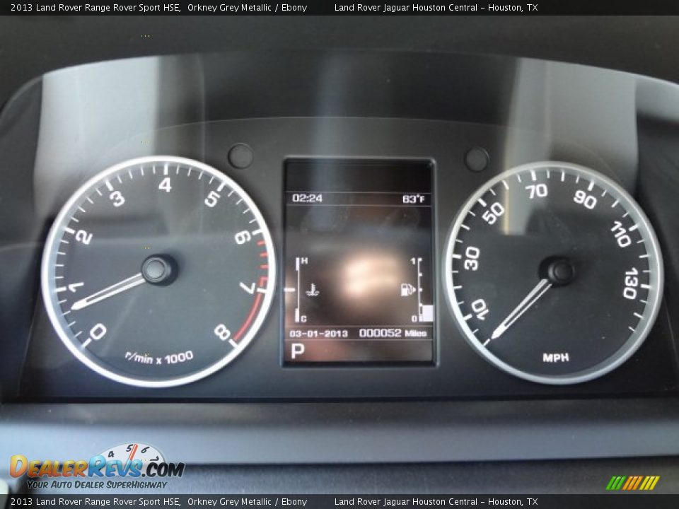 2013 Land Rover Range Rover Sport HSE Orkney Grey Metallic / Ebony Photo #13