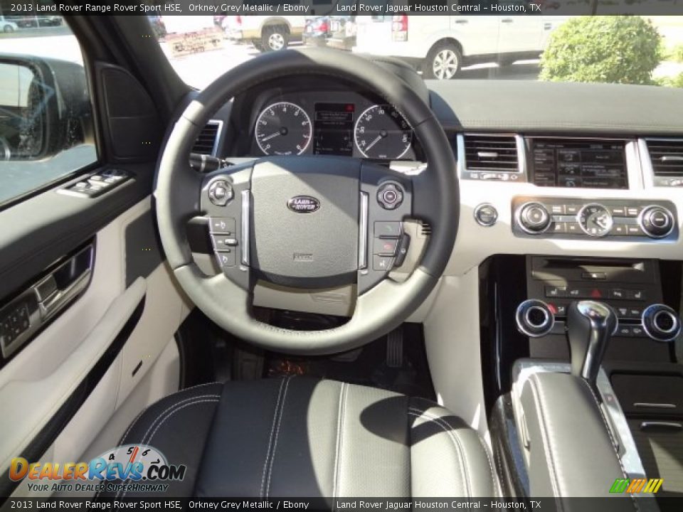 2013 Land Rover Range Rover Sport HSE Orkney Grey Metallic / Ebony Photo #17