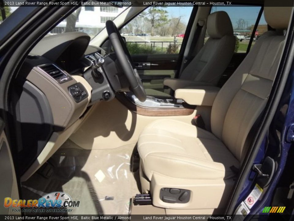 2013 Land Rover Range Rover Sport HSE Baltic Blue Metallic / Almond Photo #2
