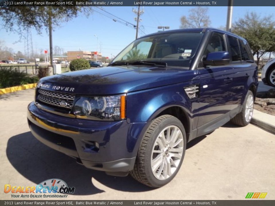 2013 Land Rover Range Rover Sport HSE Baltic Blue Metallic / Almond Photo #5