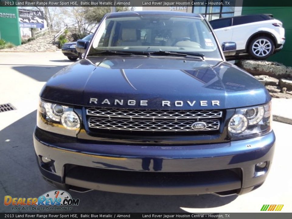 2013 Land Rover Range Rover Sport HSE Baltic Blue Metallic / Almond Photo #6