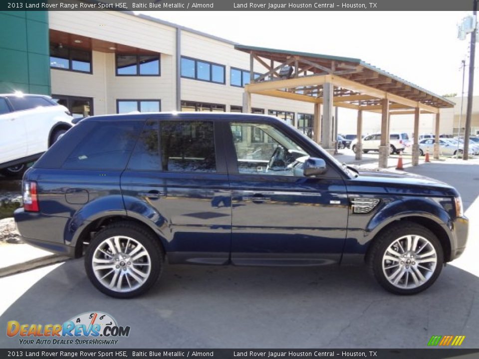 2013 Land Rover Range Rover Sport HSE Baltic Blue Metallic / Almond Photo #11