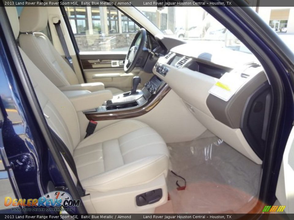 2013 Land Rover Range Rover Sport HSE Baltic Blue Metallic / Almond Photo #12