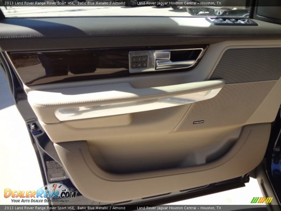 2013 Land Rover Range Rover Sport HSE Baltic Blue Metallic / Almond Photo #17