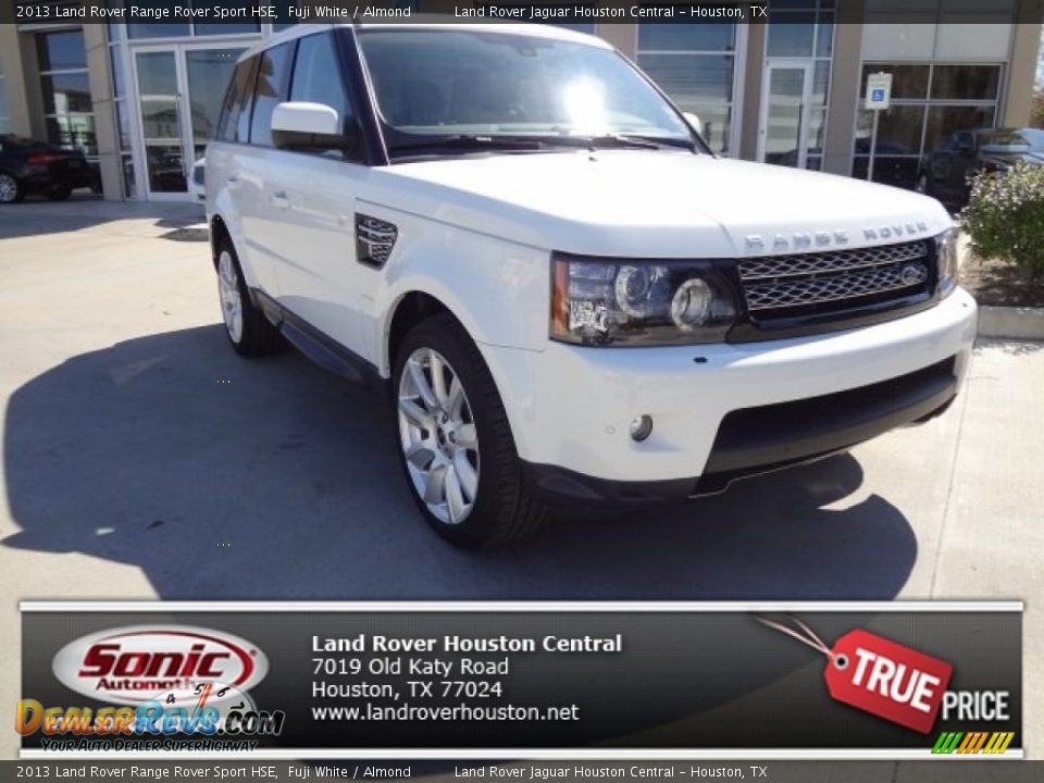 2013 Land Rover Range Rover Sport HSE Fuji White / Almond Photo #1