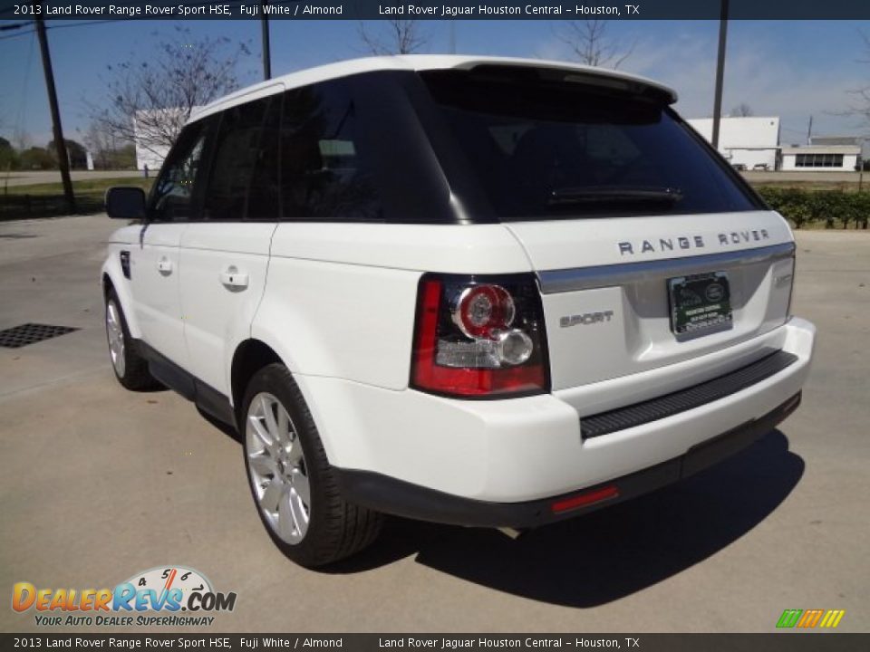 2013 Land Rover Range Rover Sport HSE Fuji White / Almond Photo #8