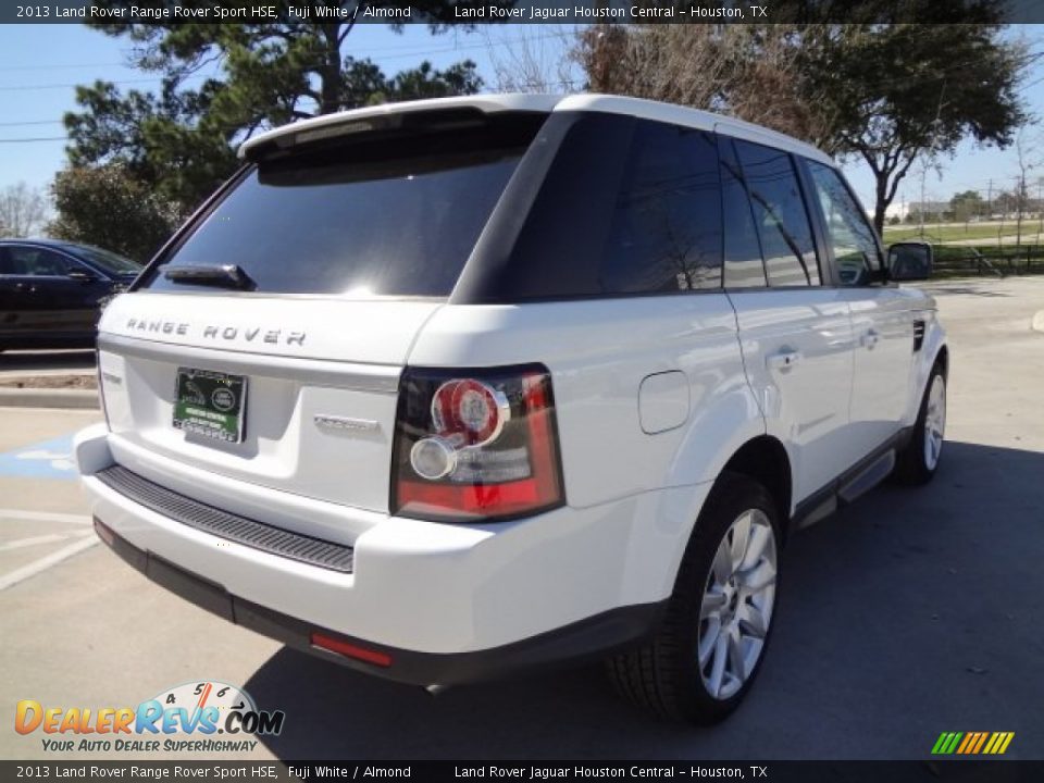 2013 Land Rover Range Rover Sport HSE Fuji White / Almond Photo #10