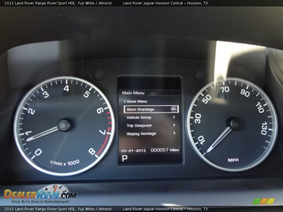 2013 Land Rover Range Rover Sport HSE Fuji White / Almond Photo #18