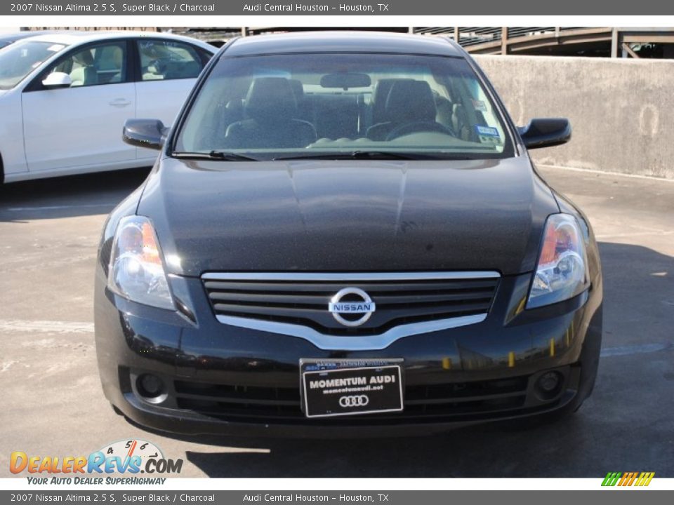 2007 Nissan Altima 2.5 S Super Black / Charcoal Photo #2