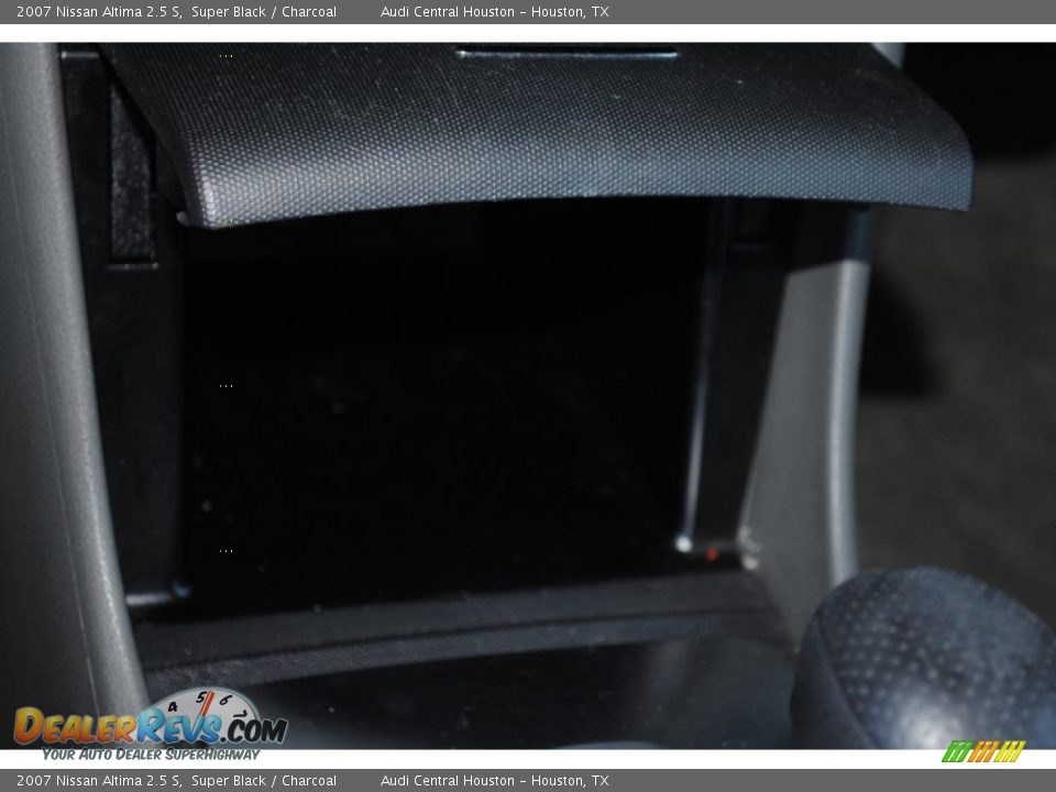 2007 Nissan Altima 2.5 S Super Black / Charcoal Photo #18