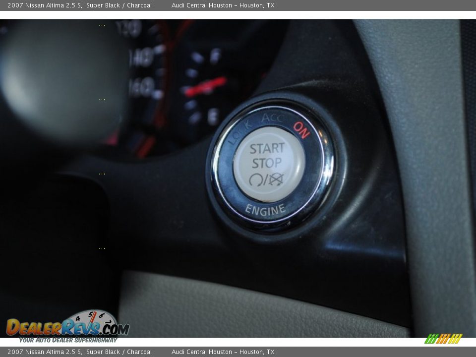 2007 Nissan Altima 2.5 S Super Black / Charcoal Photo #19